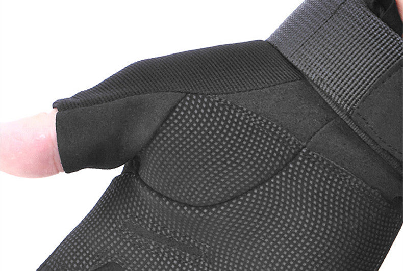 Army Tactical Fingerless Military Half Finger Gloves For Men Airsoft Bicycle Shooting Antiskid Protection rekawiczki taktyczne