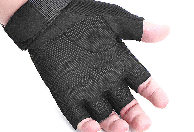 Army Tactical Fingerless Military Half Finger Gloves For Men Airsoft Bicycle Shooting Antiskid Protection rekawiczki taktyczne