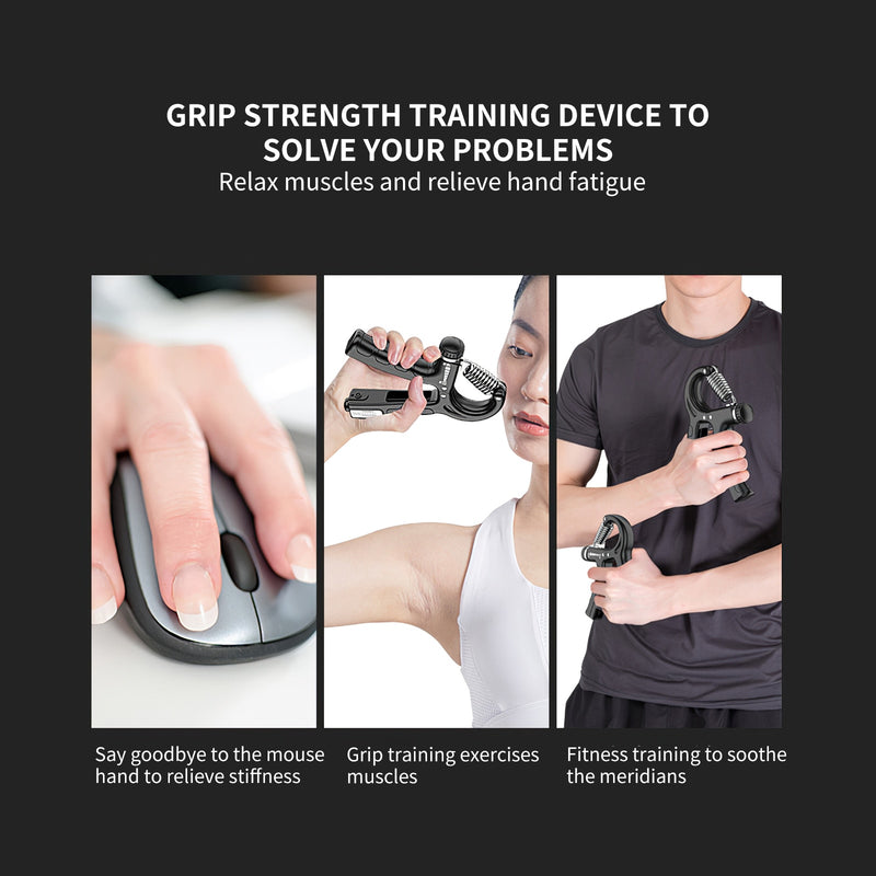 Adjustable Hand/Wrist Training Device Forearm Exerciser 60kg Hand Grip Trainer Small Finger Exerciser Finger Strength Amplifier