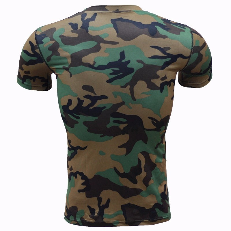 Men's Quick-drying Fitness Short Sleeve T-shirt - CTHOPER