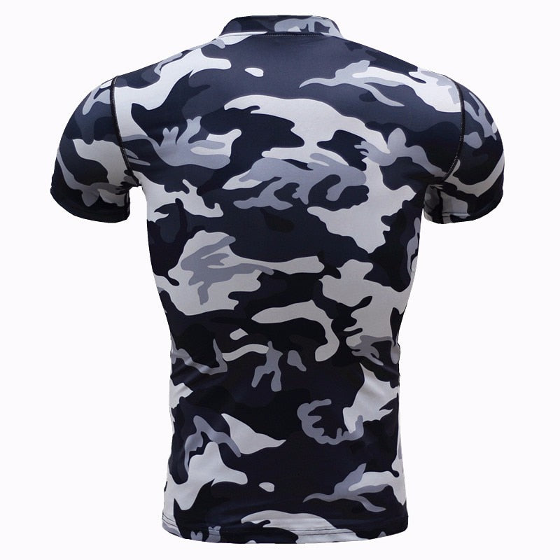 Men's Quick-drying Fitness Short Sleeve T-shirt - CTHOPER