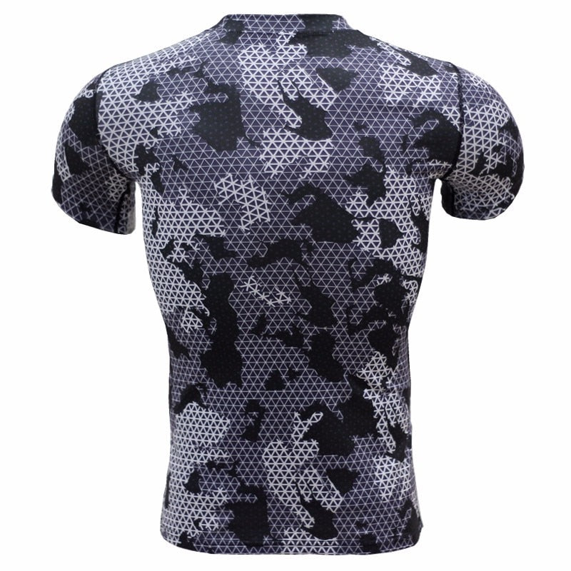 Men's Quick-drying Fitness Short Sleeve T-shirt - CTHOPER