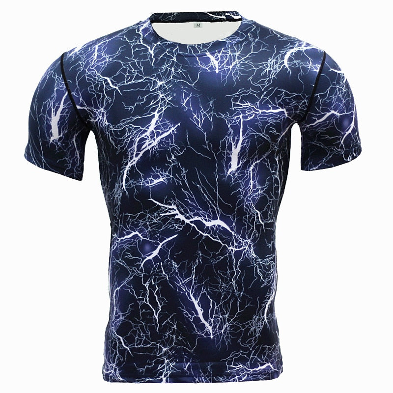 Men's Quick-drying Fitness Short Sleeve T-shirt - CTHOPER