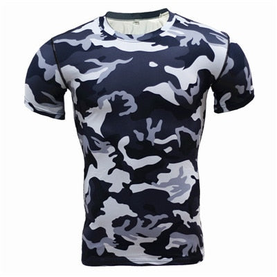 Men's Quick-drying Fitness Short Sleeve T-shirt - CTHOPER