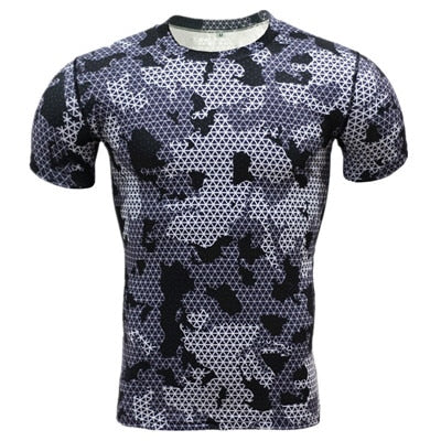 Men's Quick-drying Fitness Short Sleeve T-shirt - CTHOPER
