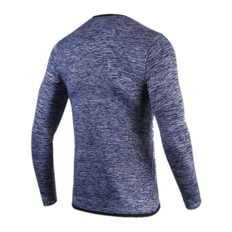 Men's Sport Long Sleeve Quick Dry T-Shirts - CTHOPER