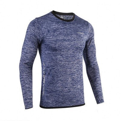 Men's Sport Long Sleeve Quick Dry T-Shirts - CTHOPER