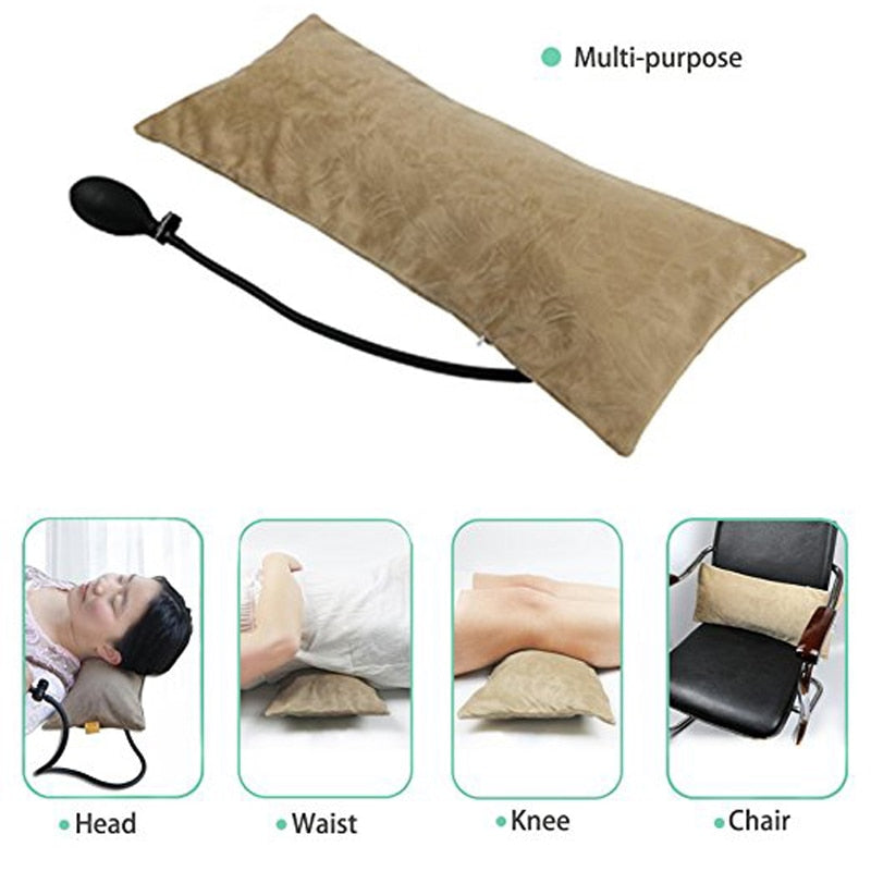 Tcare Multifunctional Portable Air Inflatable Pillow for Lower Back Pain - CTHOPER