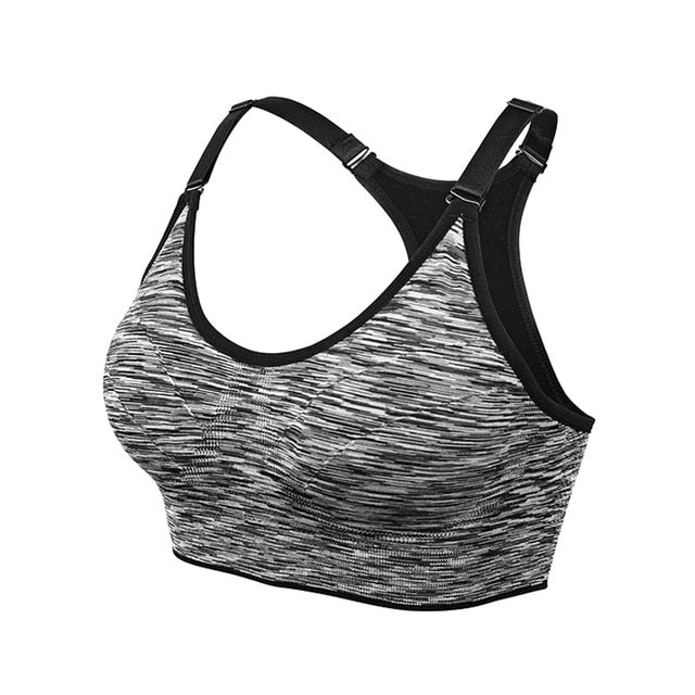 Women's Push Up Seamless Running Yoga Bra - CTHOPER