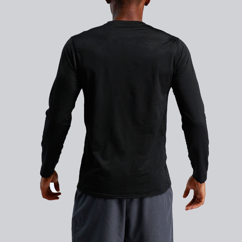 Men's Gym Long Sleeve Training T-shirts - CTHOPER