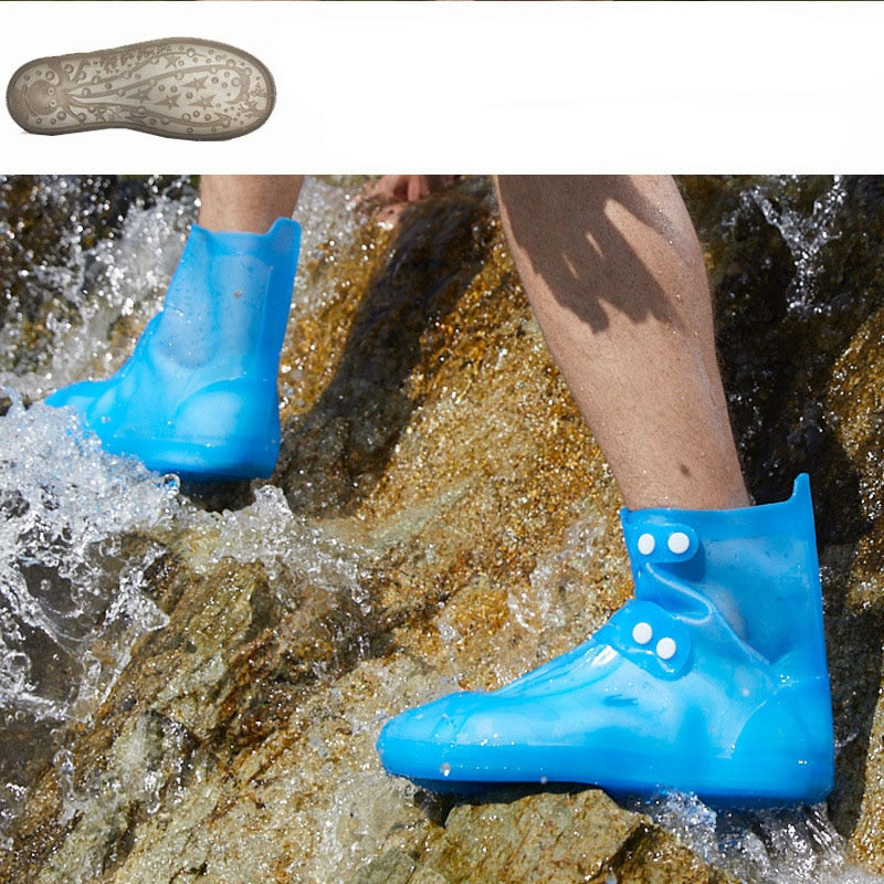 Rubber Waterproof Shoes / Boots Covers / Rain Overshoes - CTHOPER