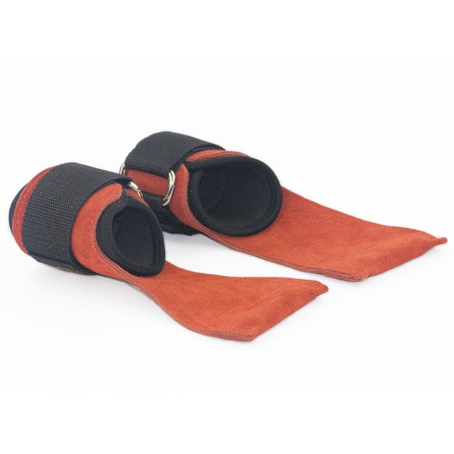 Grips Weight Lifting Gloves Heavy Duty Straps Alternative Power Lifting Wrist Wraps - CTHOPER