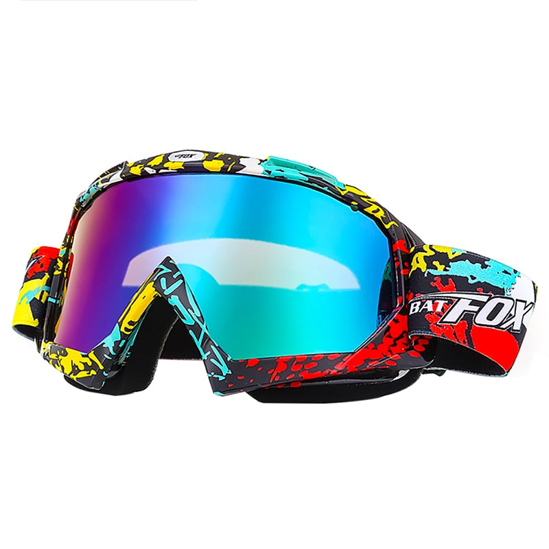Snowboard Anti-Fog Big Ski Goggle Spectacles Skiing Glasses - CTHOPER
