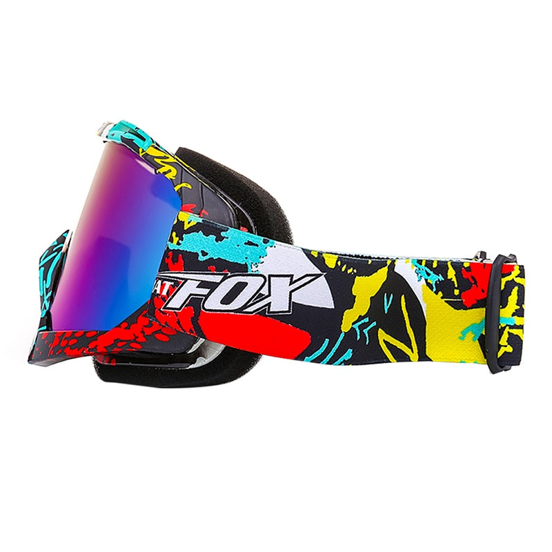 Snowboard Anti-Fog Big Ski Goggle Spectacles Skiing Glasses - CTHOPER