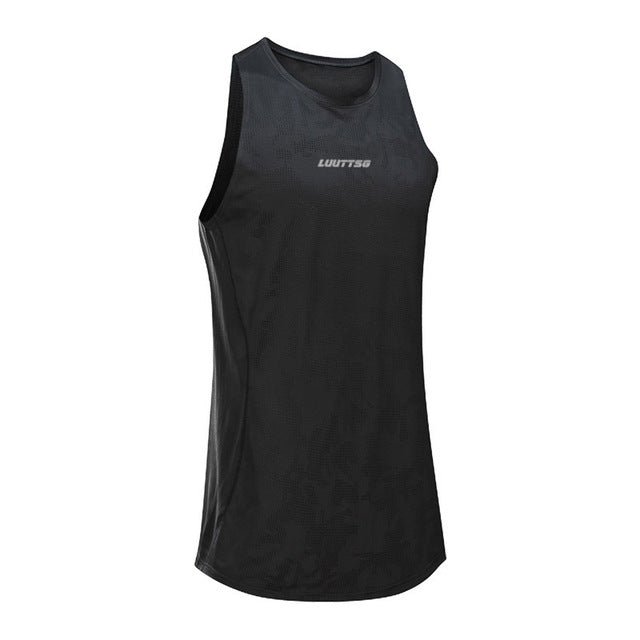 Men's Running Sport Sleeveless Tank Tops - CTHOPER