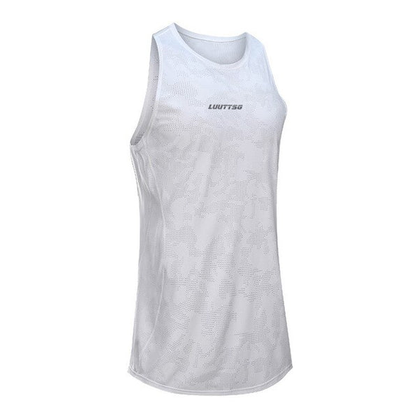 Men's Running Sport Sleeveless Tank Tops - CTHOPER