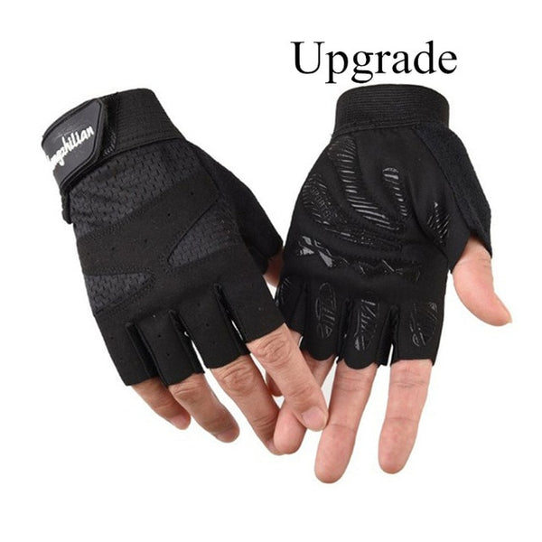 2019 Men/Women Fitness Half Finger Gloves - CTHOPER