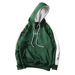 Men Fashion Embroidery Plus Size Pullover Hoodies Sweatshirt - CTHOPER