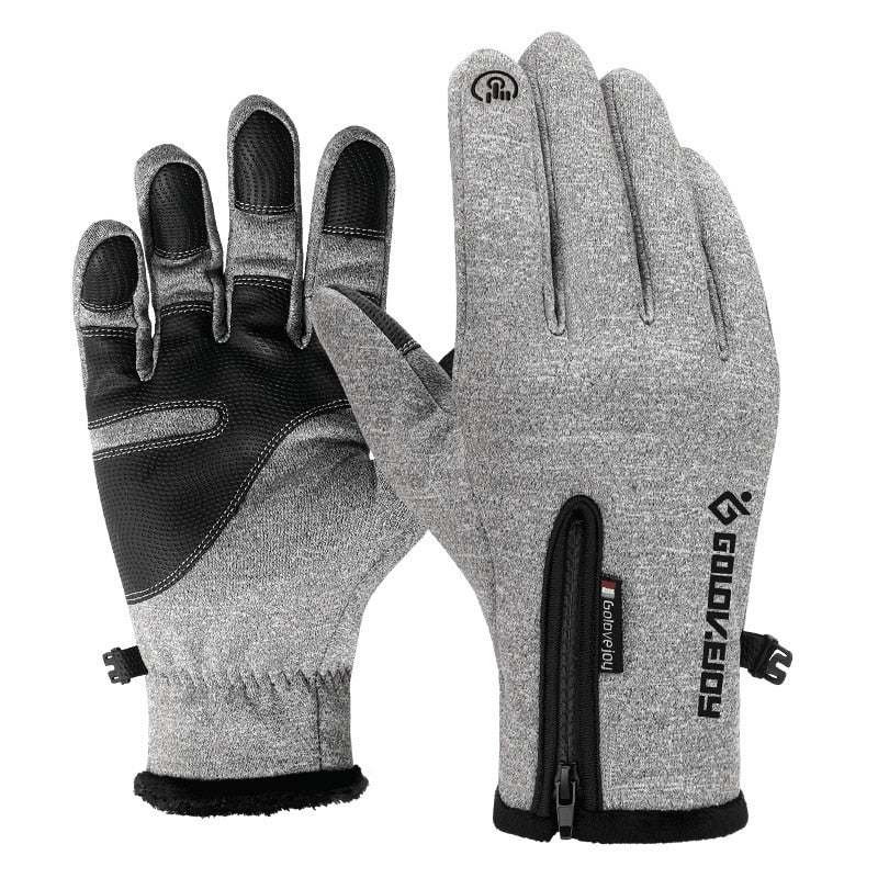 Men's Winter Waterproof Warm Gloves - CTHOPER