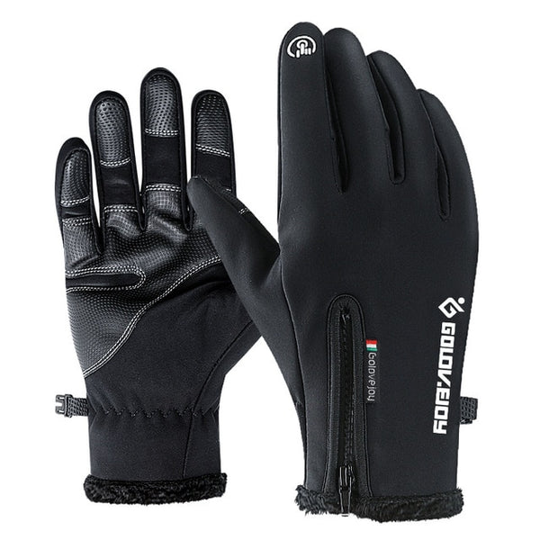Men's Winter Waterproof Warm Gloves - CTHOPER