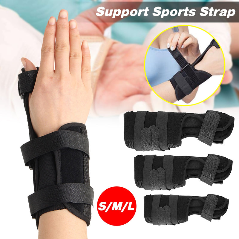 Left & Right Hand Wrist Brace Finger Wrist Support Strap Wrist Wraps Thumb Spica Splint Support Fracture Sprain Arthritis Injury Brace - CTHOPER