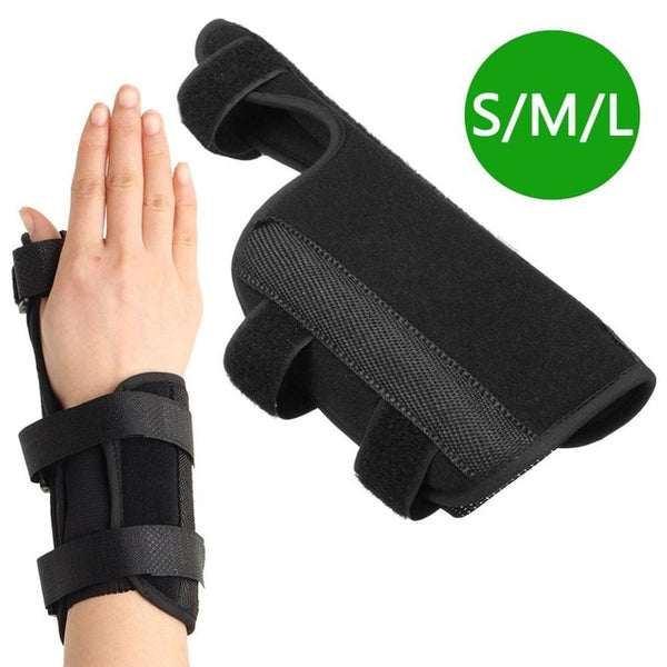 Left & Right Hand Wrist Brace Finger Wrist Support Strap Wrist Wraps Thumb Spica Splint Support Fracture Sprain Arthritis Injury Brace - CTHOPER