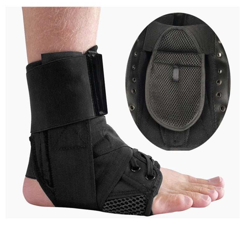 Sports Safety Adjustable Comfortable Compression Ankle Braces Bandage Straps - CTHOPER