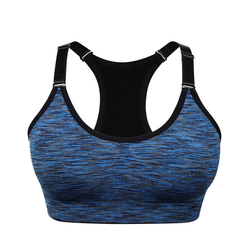 Women's Push Up Seamless Running Yoga Bra - CTHOPER