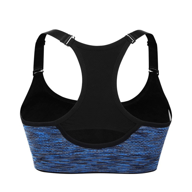 Women's Push Up Seamless Running Yoga Bra - CTHOPER