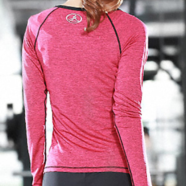 2019 New Women's Long Sleeve Yoga Shirts - CTHOPER