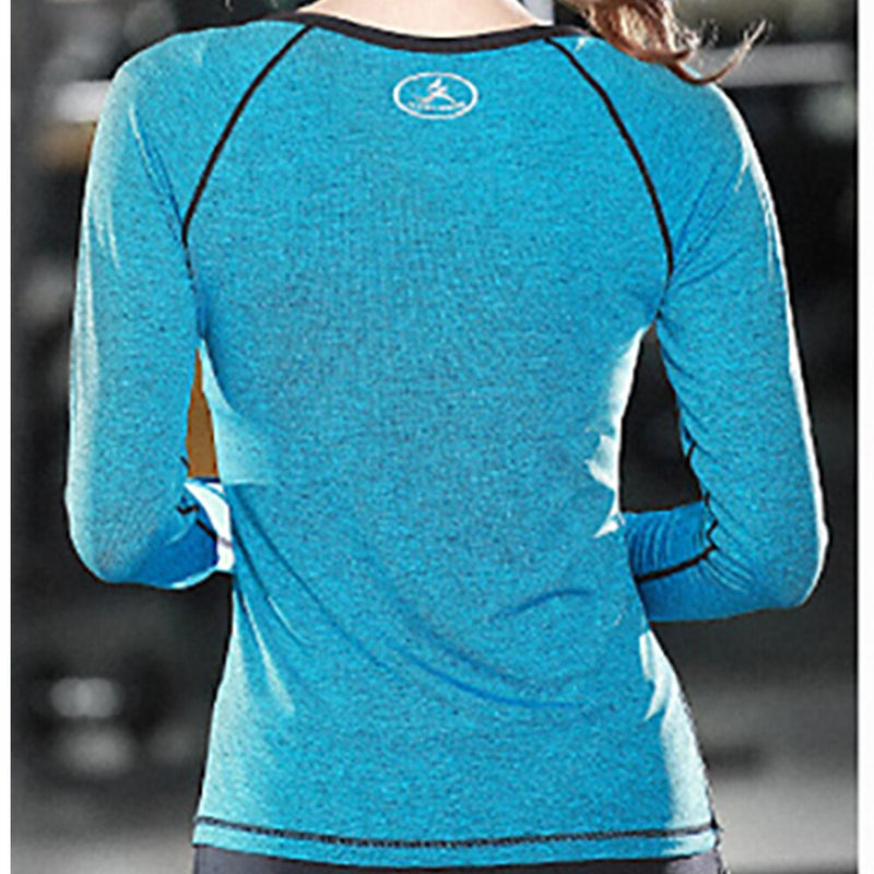 2019 New Women's Long Sleeve Yoga Shirts - CTHOPER