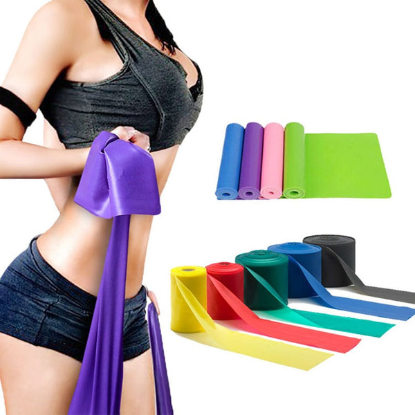 Yoga Elastic Straps Latex Rope for Stretching Rubber Resistance Belt - CTHOPER