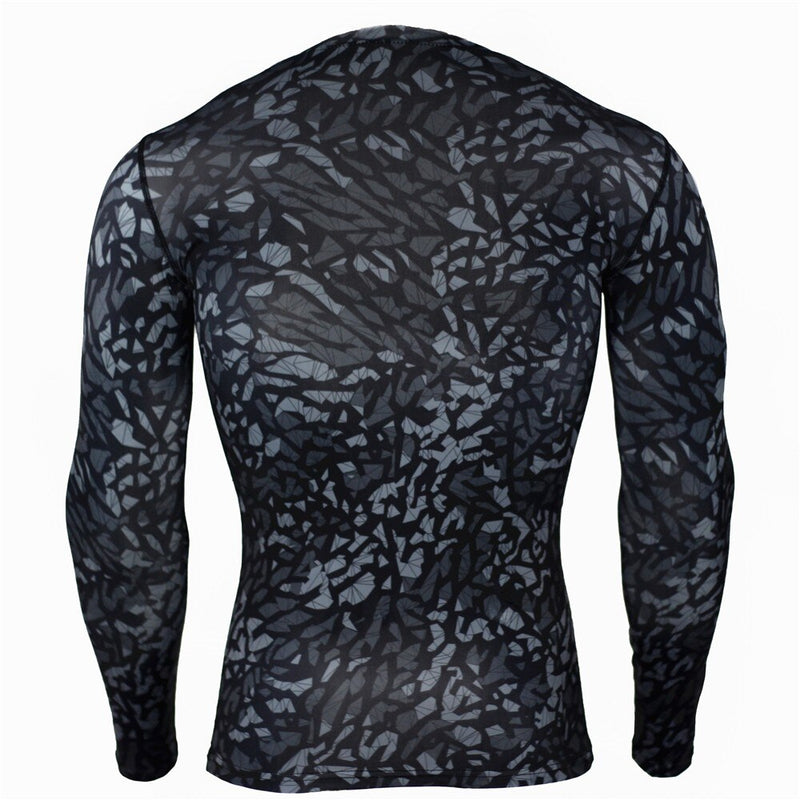 Men's Quick-drying Fitness  Long Sleeve T-shirt - CTHOPER