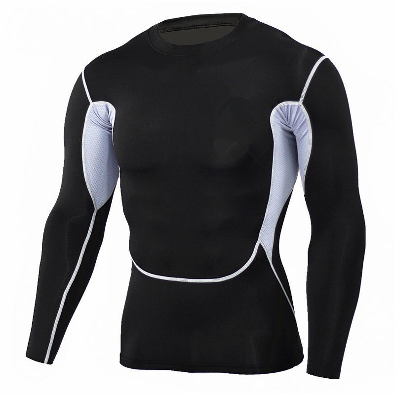 Men's Quick-drying Fitness  Long Sleeve T-shirt - CTHOPER