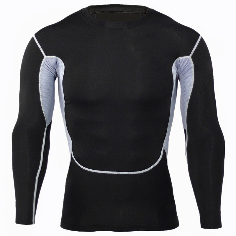 Men's Quick-drying Fitness  Long Sleeve T-shirt - CTHOPER