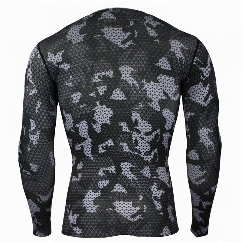 Men's Quick-drying Fitness  Long Sleeve T-shirt - CTHOPER