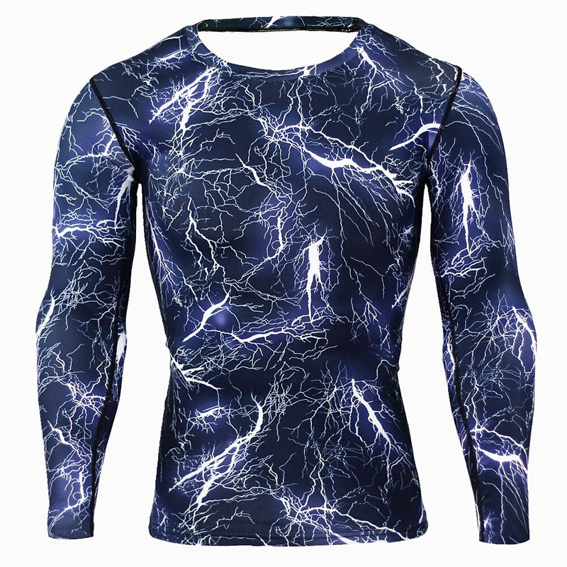 Men's Quick-drying Fitness  Long Sleeve T-shirt - CTHOPER