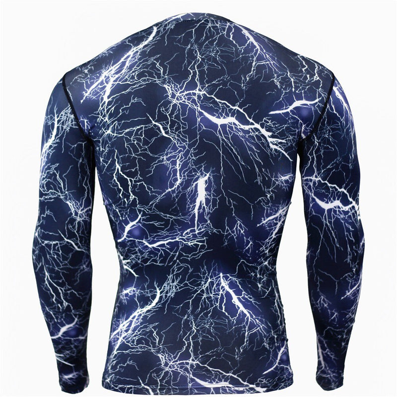 Men's Quick-drying Fitness  Long Sleeve T-shirt - CTHOPER