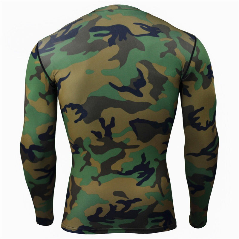 Men's Quick-drying Fitness  Long Sleeve T-shirt - CTHOPER