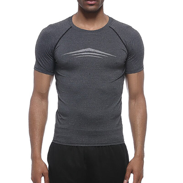 Men's Short Sleeve Fitness T Shirts - CTHOPER