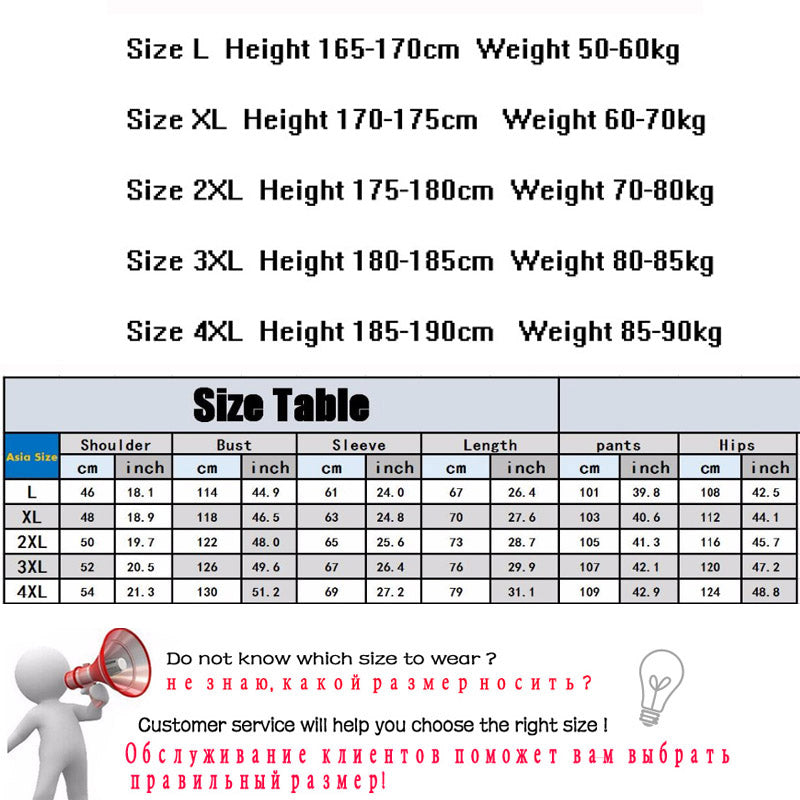 2019 Men Quick Dry Zipper Loose Sports Sweatshirt + Pants - CTHOPER