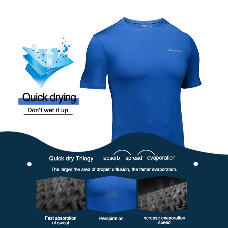 2019 New Men's Short Sleeve Outdoor Sport T-Shirts - CTHOPER