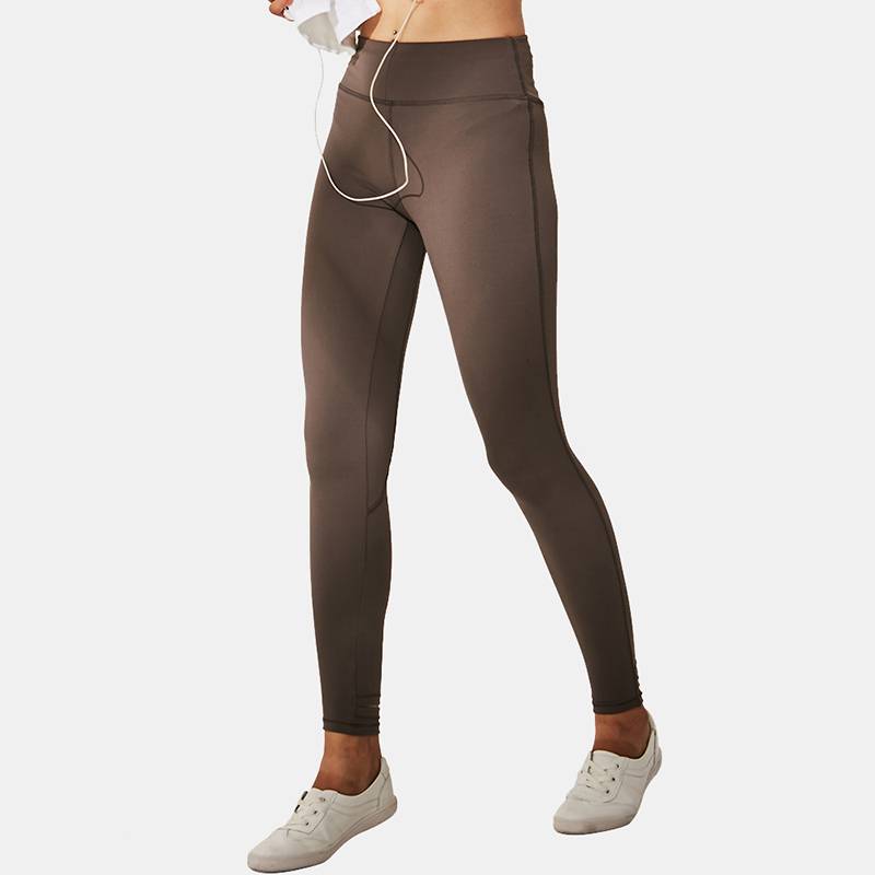 Women's Leg Opening Cross Straps Yoga Leggings - CTHOPER