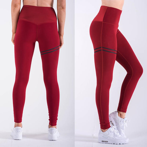 Women's High Waist Running Leggings - CTHOPER