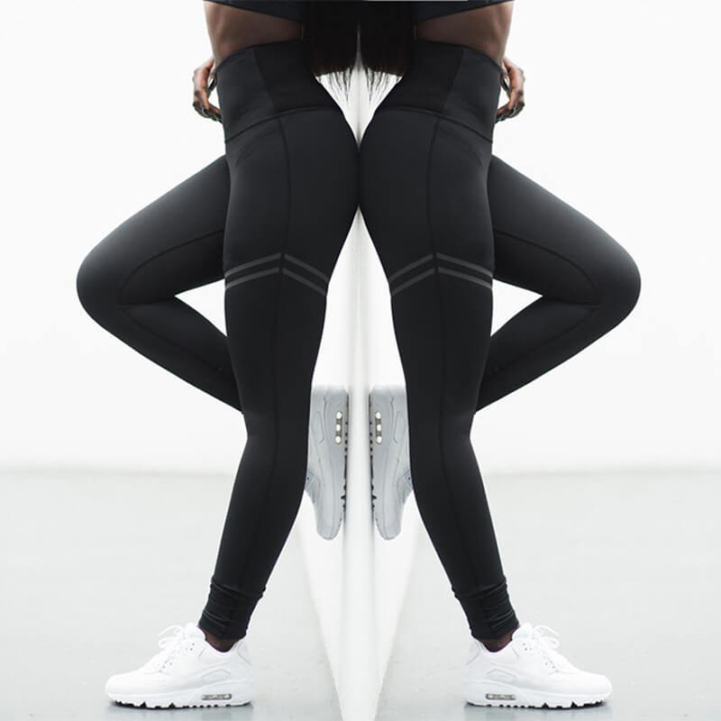 Women's High Waist Running Leggings - CTHOPER