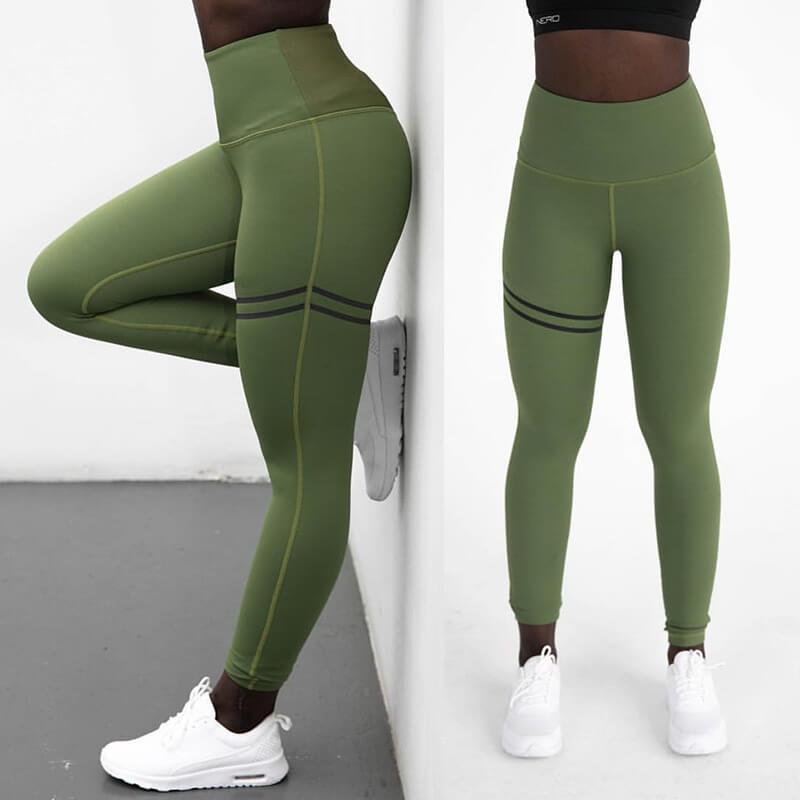 Women's High Waist Running Leggings - CTHOPER